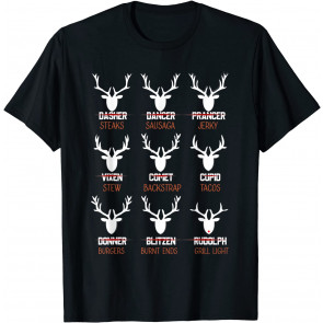 Holiday Season Santa Claus Reindeer T-Shirt