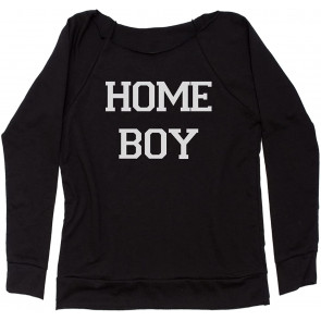 Home Boy Homeboy Off Shoulder Sweat T-Shirt