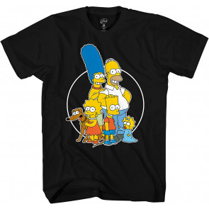 Homer Marge Bart Lisa Maggie Family T-Shirt