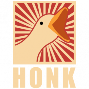 Honk  Cute Goose Tshirt