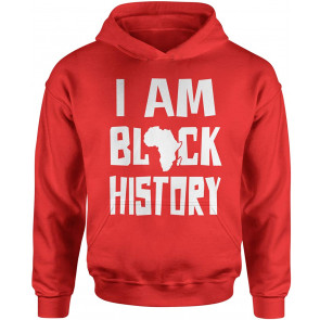 HOOD I Am Black History X-Large Red T-Shirt