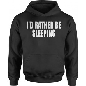 HOOD I'd Rather Be Sleeping X-Small Black T-Shirt