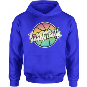 HOOD Neon Basketball Medium Royal Blue T-Shirt