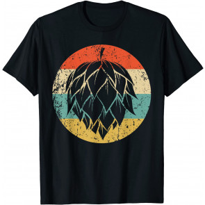 Hops Retro Style Craft Beer T-Shirt