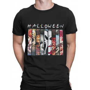 Horror Halloween Vintage Horror Movies Face T-Shirt