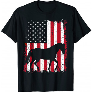 Horse 4th Of July  T-Shirt