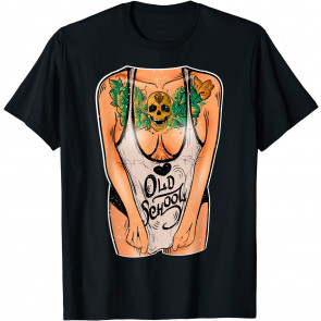 Hot Chick Men Or Women Lazy Halloween Costume T-Shirt
