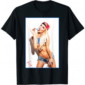 Hot Girl On T-Shirt