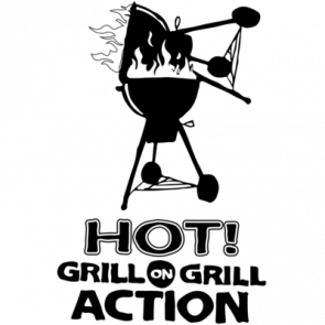 Hot Grill On Grill Action  Tshirt