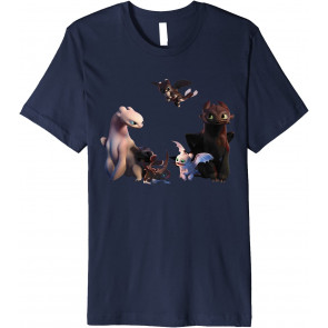 How To Train Your Dragon 3 Night Fury Family T-Shirt