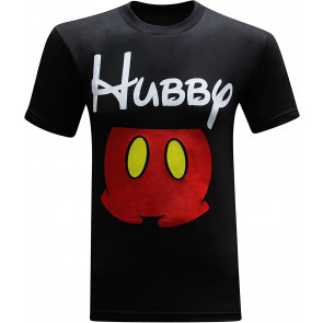 Hubby & Wifey Matching Couples Funny T-Shirt