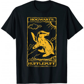 Hufflepuff Vintage Poster T-Shirt