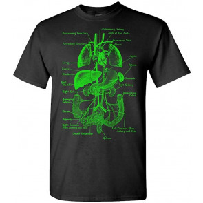 Human INNARDS - Anatomy Guts Skull Gore T-Shirt