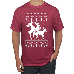 Humping Deers Christmas T-Shirt