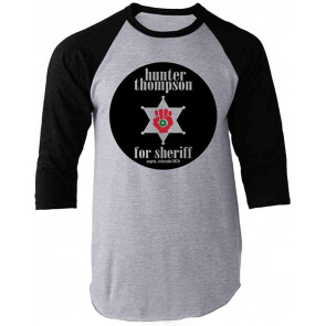 Hunter S Thompson For Sheriff Books T-Shirt