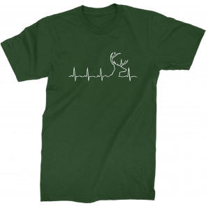 Hunting Heartbeat Dear Head T-Shirt