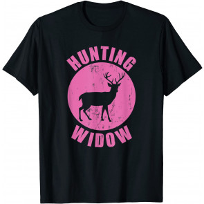 Hunting Widow Womens Elk Deer Hunter Wife Rack T-Shirt
