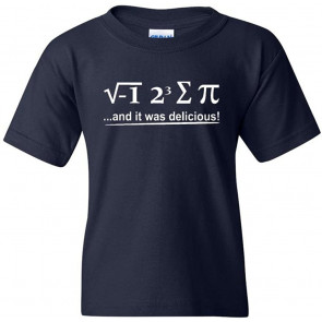 I 8 Sum Pi And It Was Delicious Math Mathematics Novelty Kids T-Shirt