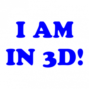 I Am In 3d Shirt
