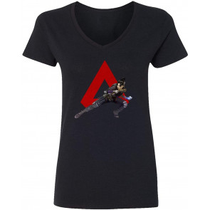 I Am Legend Interdimensional Skirmisher Voices The Void Dimensional Rift Video Game Fans Womens Vneck T-Shirt