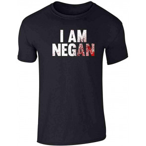 I Am Negan Horror Zombie Halloween Cosplay Graphic T-Shirt