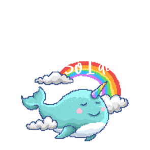 I Believe I Could Fly So I Did Motivational Narwhal Tshirt