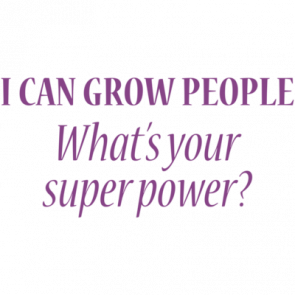 I Can Grow People Whats Your Super Power  Funny Maternity Shirt