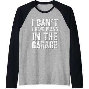 I Can't I Have Plans In The Garage Auto Diesel Mechanic T-Shirt