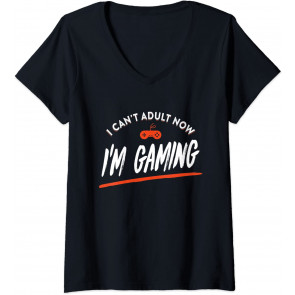 I Can't Now I'm Gaming - T-Shirt