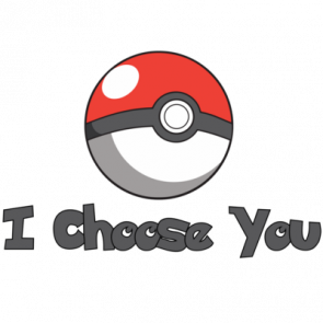 I Choose You  Pokeball Tshirt