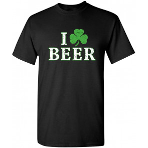 I Clover Beer St Patricks Day  T-Shirt