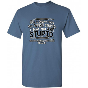 I Didn't Say You Were Stupid T-Shirt