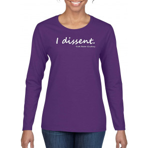 I Dissent Ruth Bader Ginsburg Quote RBG Political T-Shirt