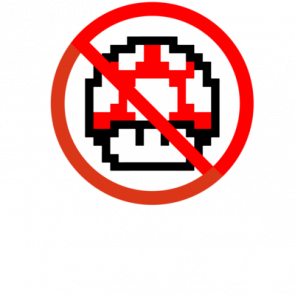 I Dont Want To Grow Up  Super Mario Bros Mushroom Tshirt