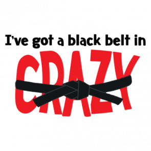 I Got A Black Belt In Crazy Tshirt