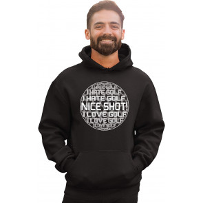I Hate Golf Nice Shot I Love Golf Circle Of Life Sweat T-Shirt