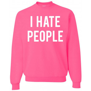 I Hate People Antisocial Introvert Humor T-Shirt
