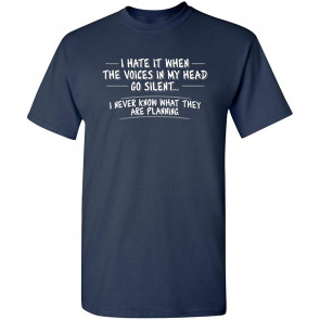 I Hate When Voices Go Silent T-Shirt