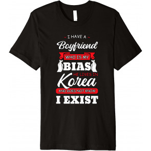 I Have A Boyfriend Korea Kpop Oppa Fingerheart T-Shirt