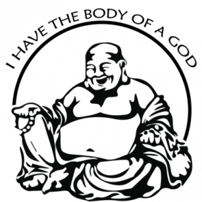 I Have The Body Of A God  Funny Fat Guy Tshirt