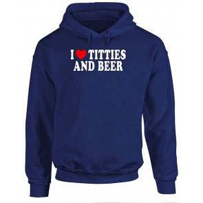 I Heart Titties And Beer - Love T-Shirt