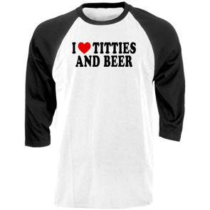 I Heart Titties And Beer T-Shirt