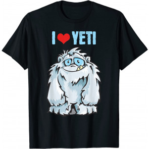 I Heart Yeti - I Love Yeti For Women Men Girls Boys T-Shirt
