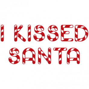 I Kissed Santa Tshirt  T-Shirt