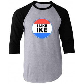 I Like IKE Dwight Eisenhower Vintage Political Campaign  T-Shirt