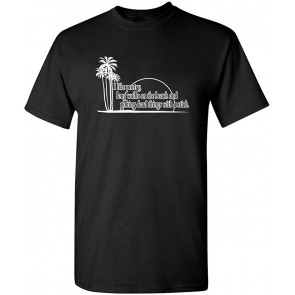 I Like Poetry Long Walks On The Beach T-Shirt