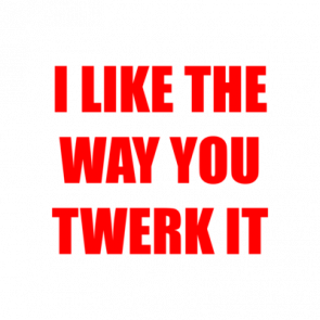 I Like The Way You Twerk It Shirt