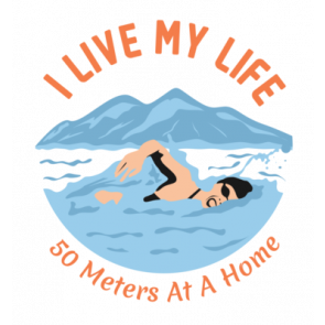 I Live My Life 50 Meters At A Time T-Shirt