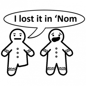 I Lost It In Nom Funny Shirt