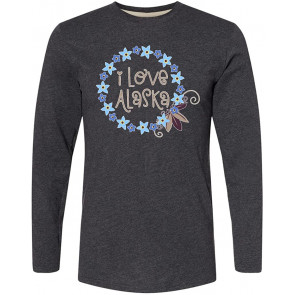 I Love Alaska Forget-Me-Not Flowers T-Shirt